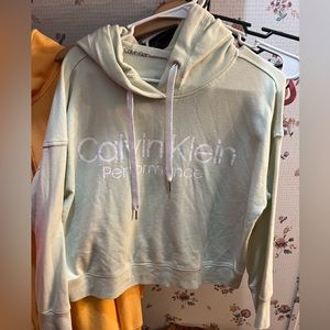 Calvin Klein pull over hoodie